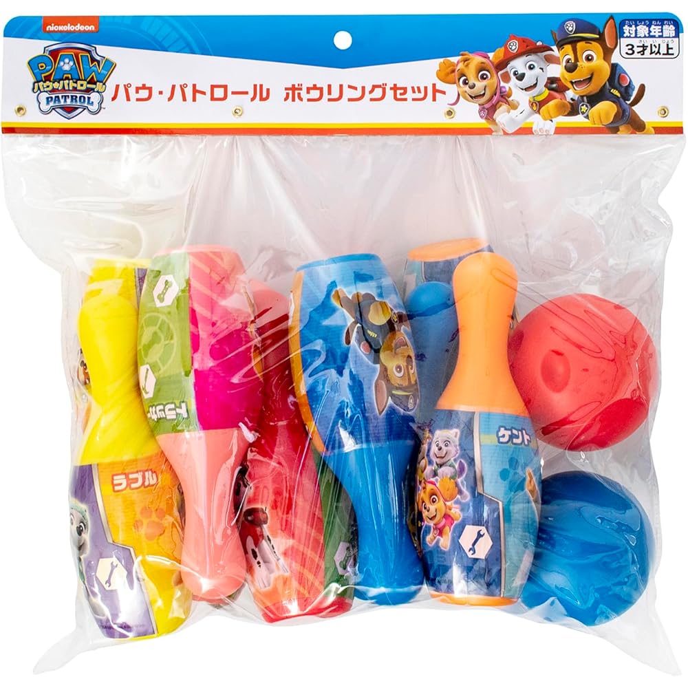 

Maruka Paw Patrol Bowling Set Toy Sports for Ages 3 and Up 195283
