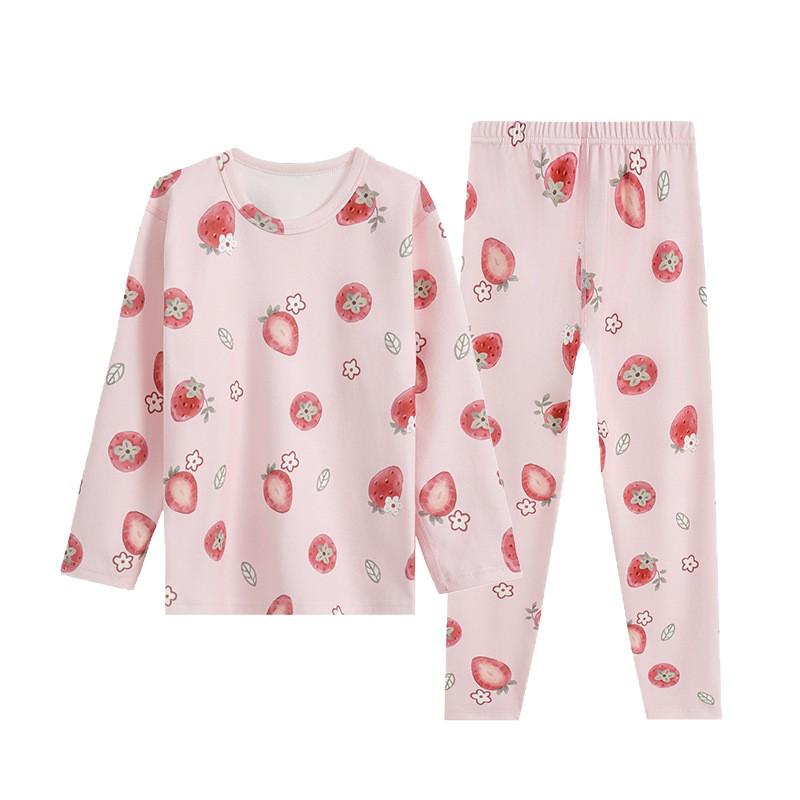 Varmt pyjamasset för barn - Pojkar & Flickor Byxor och Topp