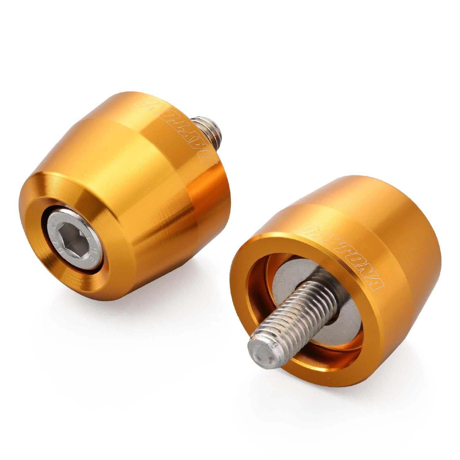 

Мотоциклетные грузики на руль Daytona Kawasaki M8 Фрезерованный алюминий Поверхностный тип Золотой 63819 Kawasaki (M8) золотой