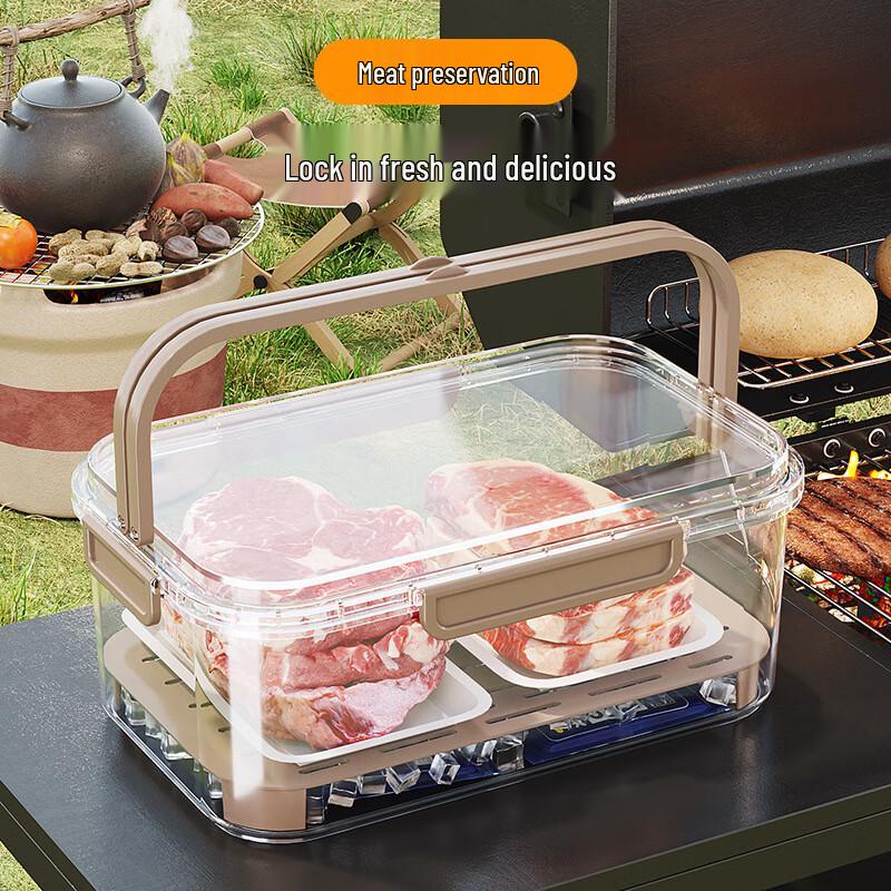 ZISIZ Tragbare Frischhalte-Lunch- & Picknickbox