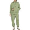 Nike Phoenix Fleece Solid Color Hooded Casual Fleece Lined Long Sleeved Sweatshirt Women's Oil Green DQ5861-386