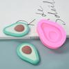 Stereo Avocado Ornament Crafts Silicone Mold Epoxy Jewelry Mold Resin Casting Pendant Mold Suitable for  Crafts