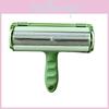 Frog-shaped Pet Hair Remover Brush Self-cleaning Two-way Roller Plastic Material