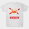 2026 NO KINGS DAY  world peace graphic Unisexs TShirt Unisex ONeck 100Cotton Short Sleeve Y2k Oversized Fashion Popular Tee
