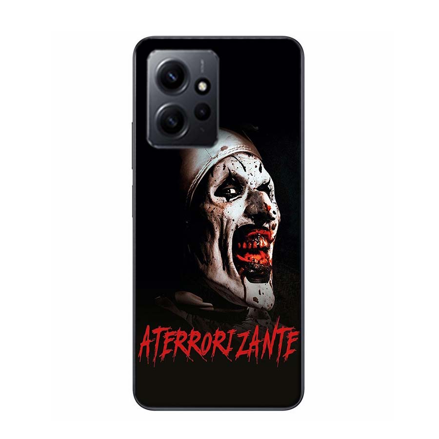 

Horror Movie Terrifier Phone Case For Redmi Note 14S 12S 12 11 13 14 Pro Plus 11T 11S 10 10S 9 9S Pro TPU Clear Cover Redmi Note 12 Pro 5G