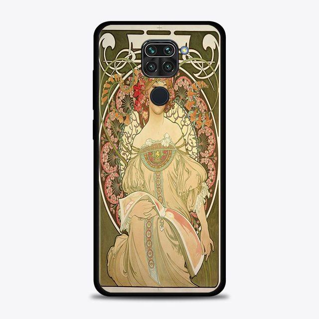 

Чехол для Xiaomi Redmi Note 11 9 8 10 Pro 9s 8t 7 10pro Max, чехол для Redmi 11 9 9c 9a 8 8a 7 7a, художественный постер Альфонс Муха тонкий For Redmi 11