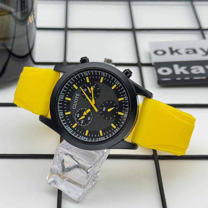 JYL Men's Watch Rolex Yacht Luminous Waterproof Silicone Strap