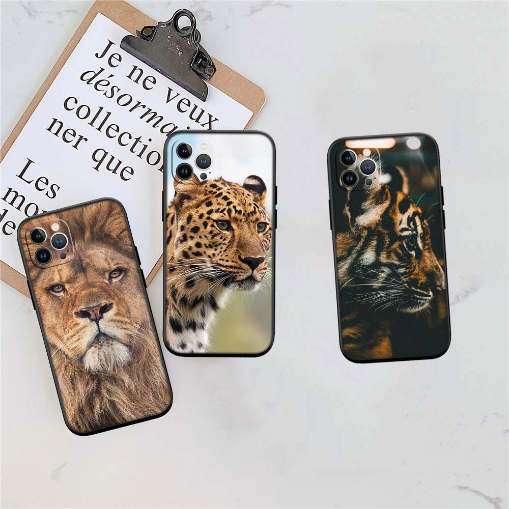 BF111 tiger lion leopard Soft Shell Phone Case for Xiaomi Xiaomi Poco M4 M5 M6 M7 X3 X6 X7 F8 Ultra Pro GT NFC