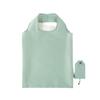 Shopping Bag for women men Solid Color Eco-friendly Folding Reusable Portable Shoulder Handbag Polyester for Travel Grocery