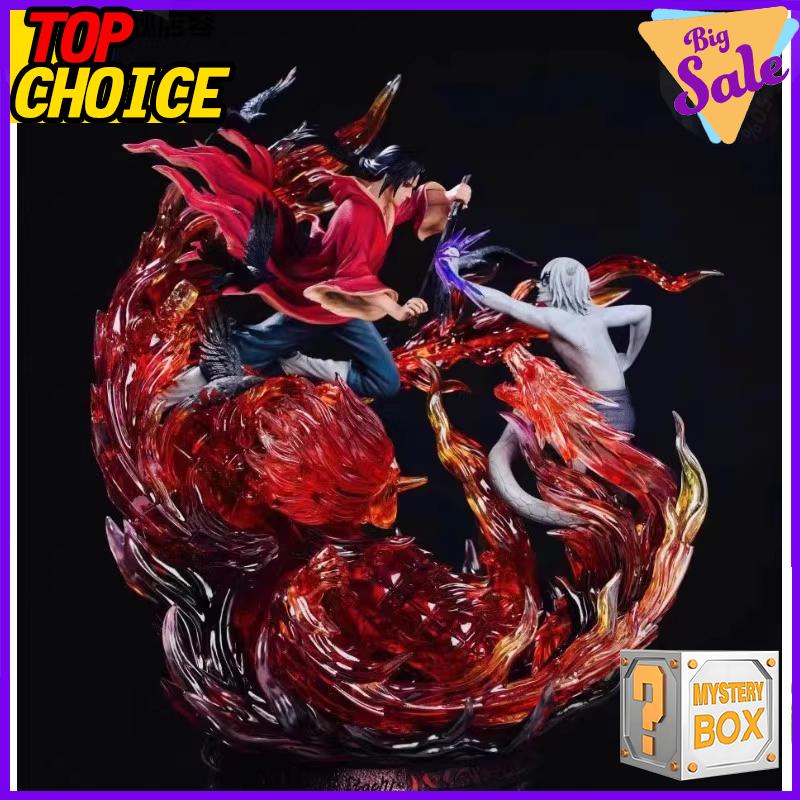 Figura Anime Naruto Kakashi Hatake Sasuke Uchiha 15-30 CM Blind Box Scatola Misteriosa Fortunata Collezione Regalo per Fan Miglior Regalo