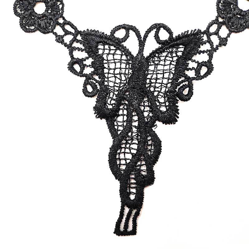 Water-Soluble Lace Embroidery Small Flower, Three-Dimensional Hollow Embroidery Diy Lace, Underwear Suspender Accessories, Butterfly Pattern