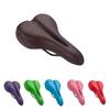 Comfortable Hollow Bicycle Saddle With Memory Foam Padding PU Leather Cover Non-Slip Waterproof Seat Mountain Road Bikes