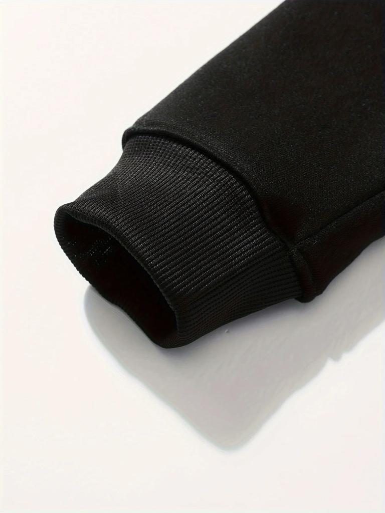 Die lässigen Herren-Hoodies und Sweatshirts mit Buchstabenprints für Herbst und Winter sind bequem und für Streetwear geeignet.