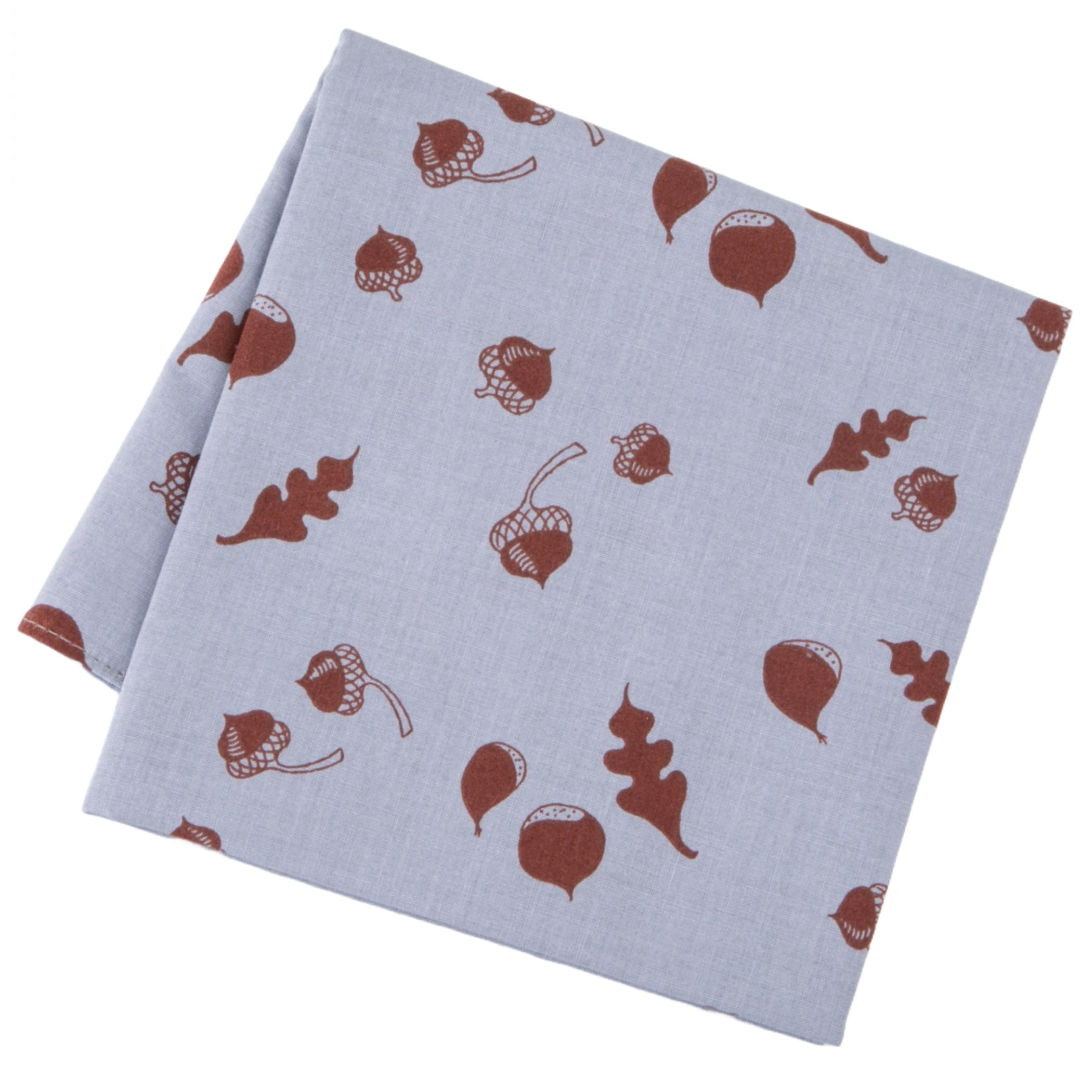 

Noren Cotton Handkerchief Acorn Made in Yuzen Japanese Floral Pattern Perfect Gift for Respect for the Aged Businesses Women s (Hand-Printed Pattern)