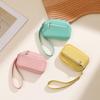 With Wrist Strap Women Wrist Wallet Zipper Hand-held Key Bag Fashion Coin Bag Urban Design