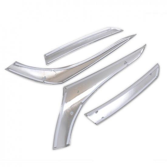 For Mitsubishi Outlander 2016-2020 Chrome Tail Light Lamp Cover trim Molding