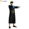 Halloween Adult Qing Dynasty Zombie Costume Performance Horror Ghost Clothing Official Uniform Reaper
