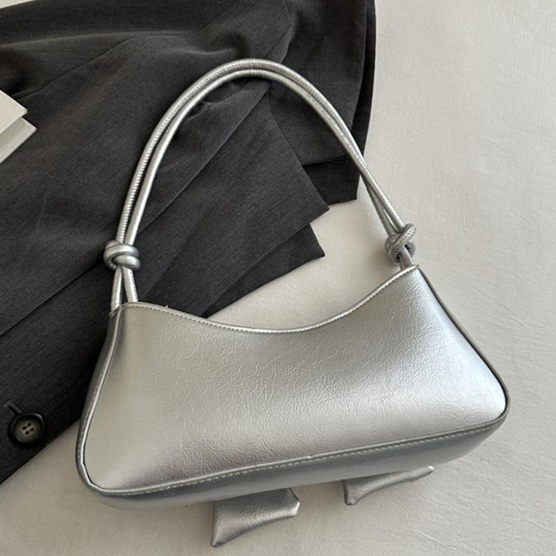 Bowknot Purses for Women Small Crossbody Bags Pu Leather Shoulder Bags Hoboes Handbag with Adjustable Strap