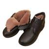 Thick-soled heightening velvet warm snow boots  winter new versatile fashion middle-aged mother short boots