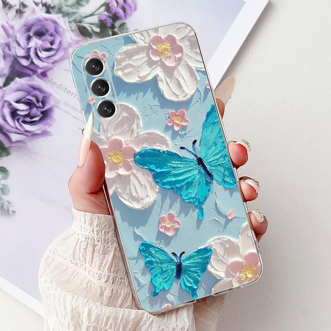 

For Samsung Galaxy S25 Plus Ultra Case New Luxury Painted Cover Soft Slim Phone Case For Samsung S25 Ultra S 25 S25+ Fundas Bags Galaxy S25 Plus