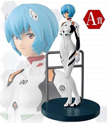 BANPRESTO Ichiban Lottery Evangelion Memorial A Prize Rei Ayanami Figure ~ 1995-2015 ~
