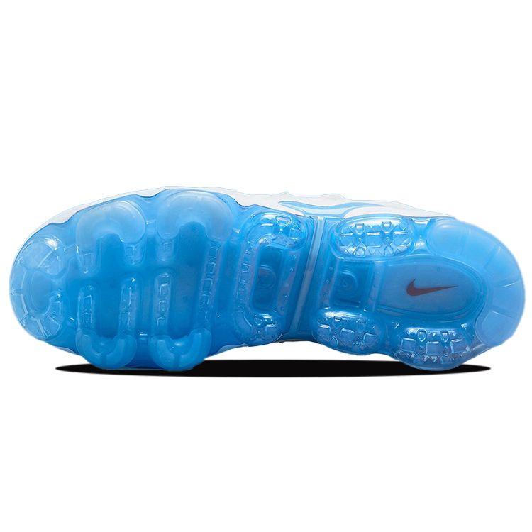 Nike Air VaporMax Plus White University Blue Men Sneakers Worn-Blue Habanero-Red DV2119-100