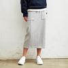 Custom Us Back Slit Midi Skirt Cfw23Fksk910