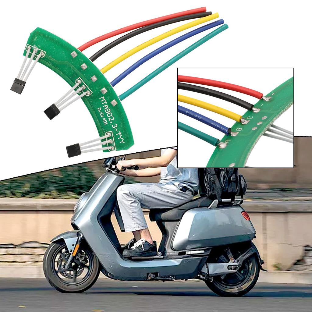 Für 1000-2000W Hall-Leiterplatte mit Kabel für 3-Rad-Motor