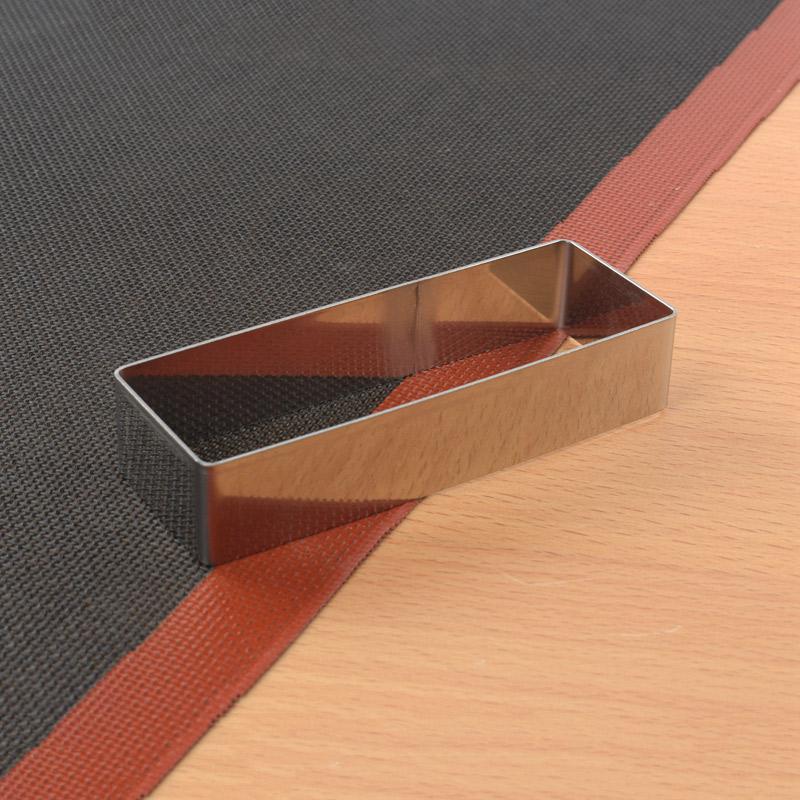 Mousseformer i rustfritt stål Kakeverktøy Rektangel Kakebakingsformer Bakeutstyr Franske bakeformer DIY Bakeverktøy