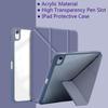 New Y-fold Acrylic Case for IPad A16 11th Pro M5 Air 13 11 12.9' 9 8 7 6 5 4 10th M3 M2 M4 Mini 7 Funda Shockproof Cover