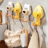 Suction Cup Hook Cartoon Animal Waterproof Bathroom Hook Removable Wall Hook for Bathroom Towels Kitchen Utensils