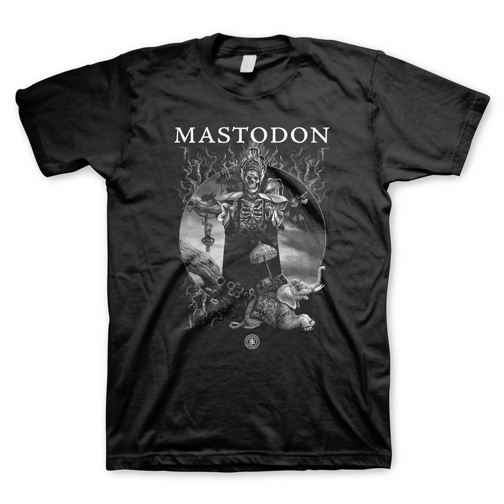 MASTODON cd lgo SKELETONS OF SPLENDOR Official SHIRT XL New hushed and grim Unisex T-Shirt XL