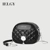 Ladies Messenger Bag Diamond Chain All-Match One-Shoulder Small Round Bag