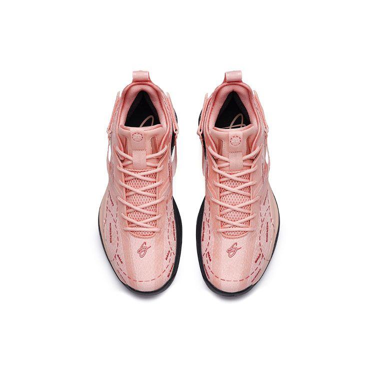 Anta Men's Basketball Shoes White Black Blue 112231103-4