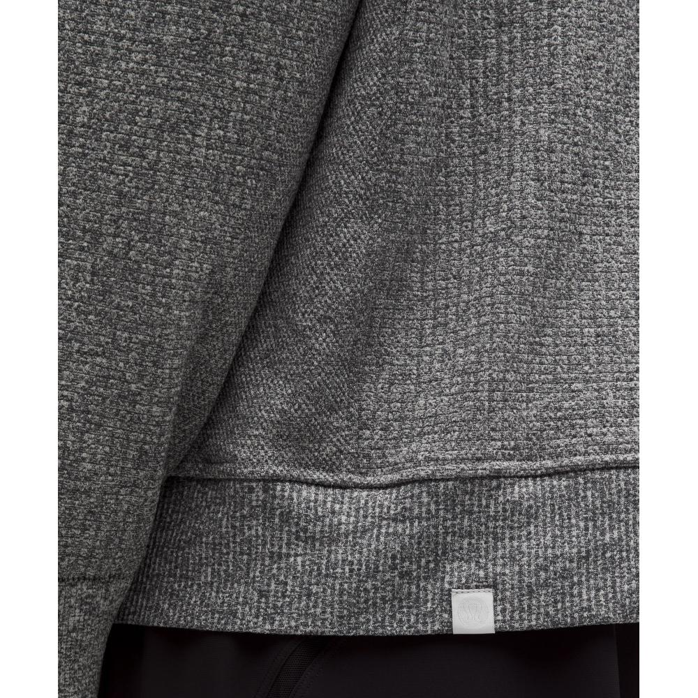 Lululemon Engineered Warmth Long Sleeve Crew Silver Drop Graphite Grey