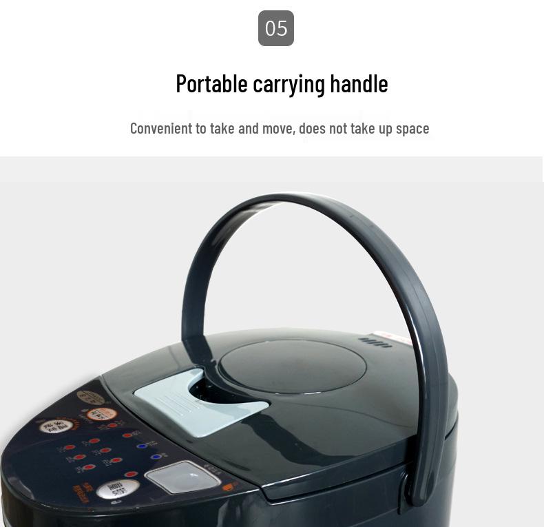 Hervidor Eléctrico de Acero Inoxidable Aislado de 7 Etapas Jinx y Calentador de Biberones - Calentador de Leche de Temperatura Constante para la Preparación de Leche en Polvo