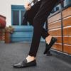 2025 Autumn NEW Men's Loafers Comfortable Flat Casual Shoes Men Breathable Moccasins Slip-On Soft Leather Driving Shoes