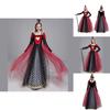 Alice In Wonderland Queen Of Hearts Halloween Costume Vintage Unique Look