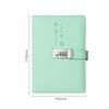 Confidential Notebook with Security Mechanism, Leather Journal Locked By Code