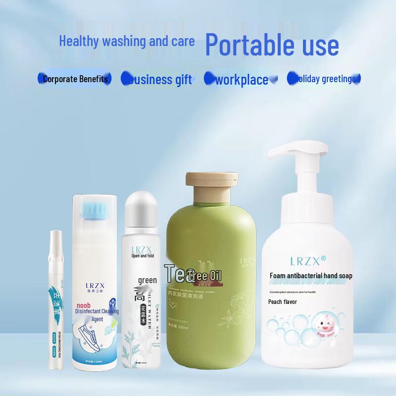 Lianrou Zhixin 5-Piece Antibacterial Summer Cleaning Kit