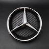 3D Front Grille Star Logo Emblem For Mercedes Benz C E R V VITO S CLA CLB W176 GL GLE GLC GLS W204 W205 W213 W253 Badge PZ1