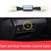 Stop Start Engine System Off Device Control Sensor Plug Stop Cancel Cable Memory Mode For Suzuki SX-4 Scross JY Facelift 2016-20