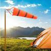Leiasnow Pack de pour Mesurer la Vitesse du Vent et le Vent et le Vent et Lumineux Pack de Manches à Air, 80cm, 6, Direction, Force, Puissance, Réfléchissant, (Orange &