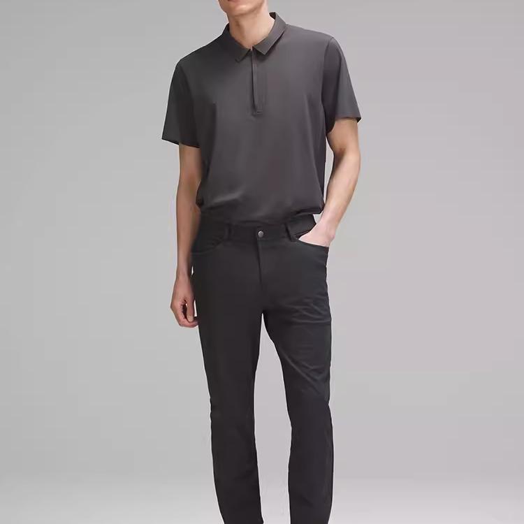 Lululemon Polo Shirt Men's Graphite Gray LM3DIVS