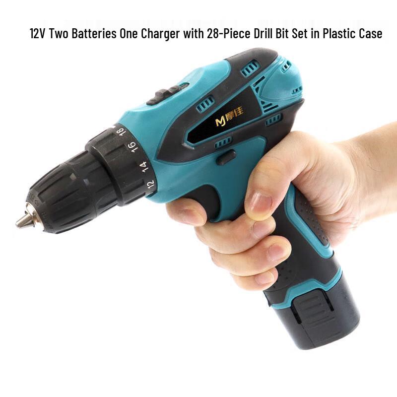 

Ban Jue 12V Cordless Multi-Function Drill & Screwdriver Kit CN plug (adapter included)