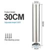 Adjustable Stainless Steel Furniture Legs for Tables, Cabinets, and Sofas
