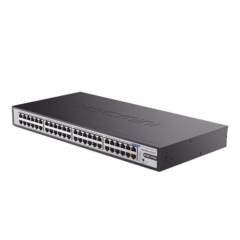 

H3C S1248 48-Port Gigabit Unmanaged Rackmount Switch
