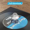 1 Stück Plattenspieler-Adapter Aluminium Schallplatten-Plattenspieler Phonograph Schallplatte Mittenadapter