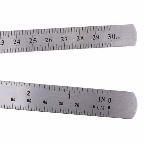 CarAngels Stainless Steel Goniometer, Durable Protractor, Angle Gauge, Angle Ruler, for Angle Measurement (Two 300mm Rods)
