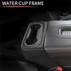For Suburban 2023+ Car Seat Back Row Water Cup Holder Cover Frame Trim Sticker Accessories Parts Kits